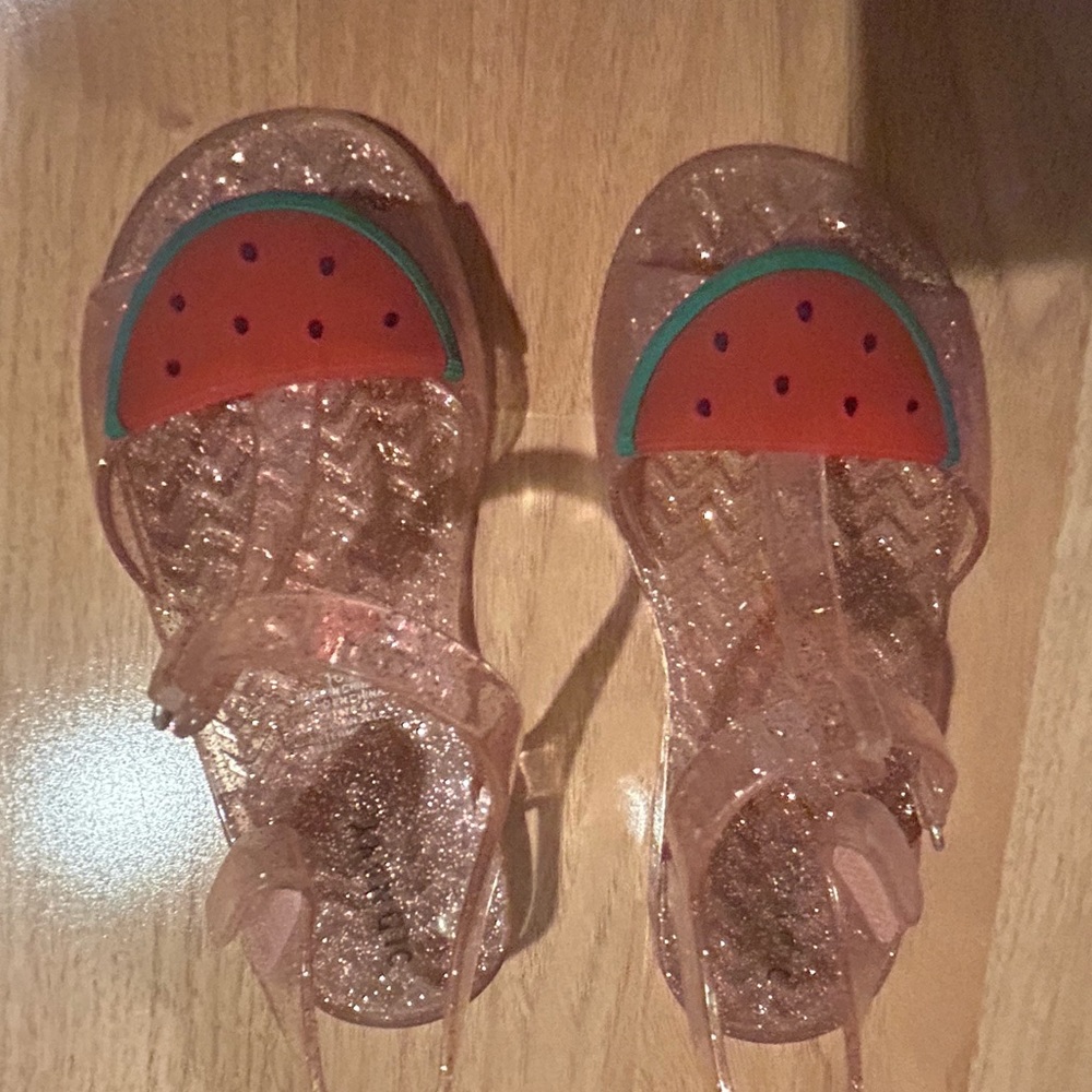 Old Navy toddler watermelon jelly sandals